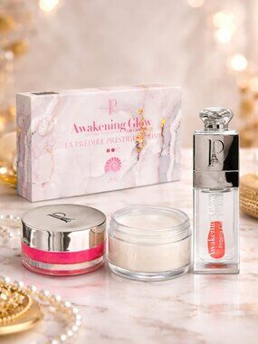 Predire La Préstige Paris Awakening Glow Prestige Nourishing Lip Care Set- NIB